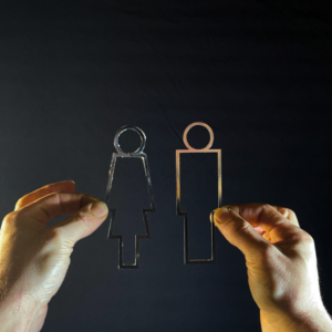 Signalétique de toilettes personnages