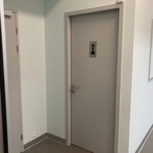 Porte simple battant ouv. int. D