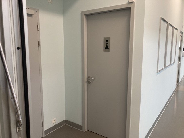 Porte simple battant ouv. int. D