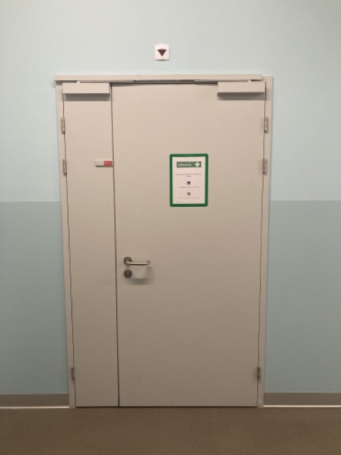 Porte assymétrique pleine – Image 2