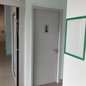 Porte battant simple ouv. int. G