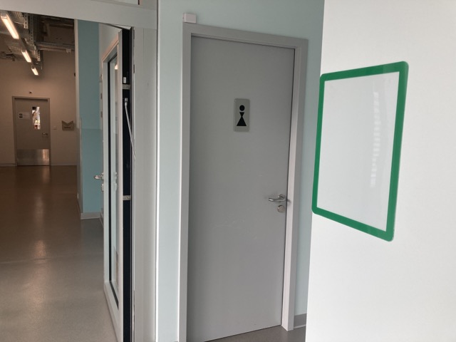 Porte battant simple ouv. int. G