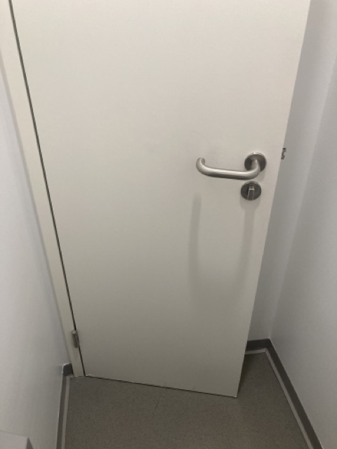 Porte de WC battant simple ouv. int. D – Image 3