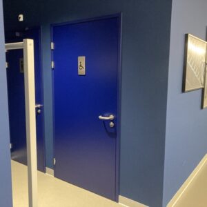 Porte battant simple ouv. int. D