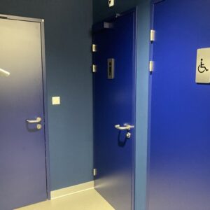 Porte battant simple ouv. int. D