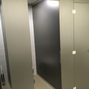 Cloison WC laminé haute pression