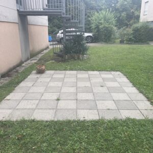 Dallette ciment - à démonter et emporter