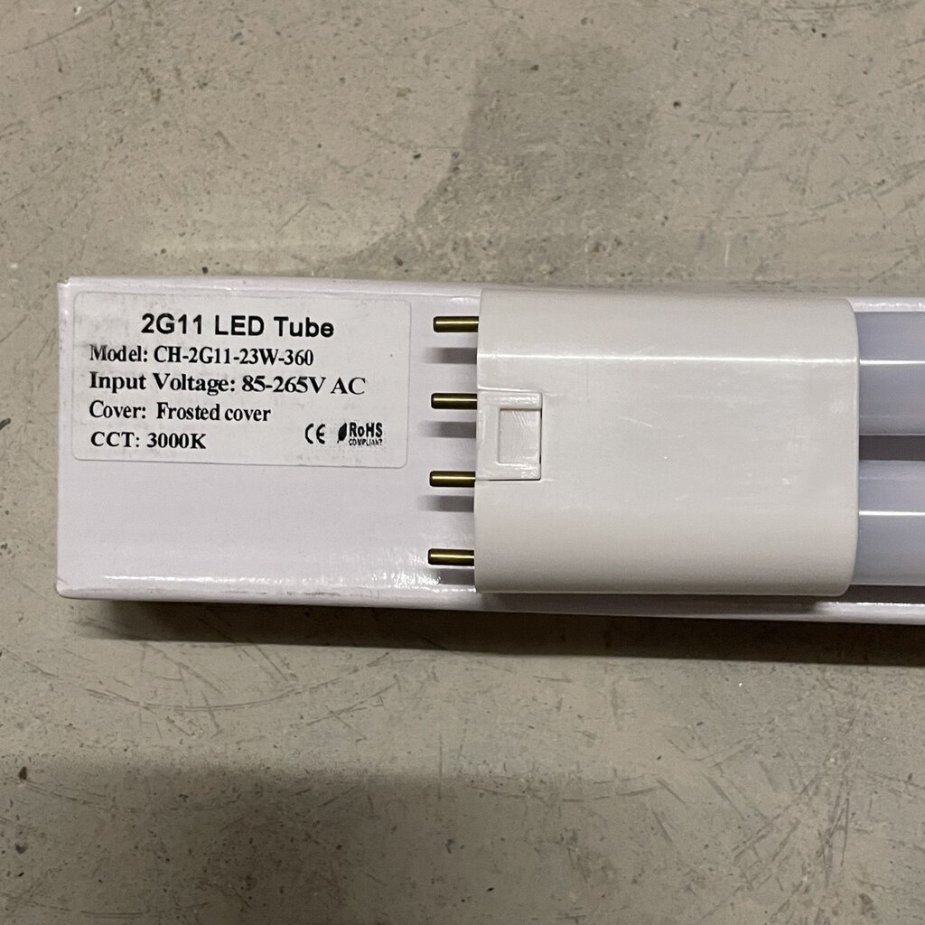Lot(s) de 50 Tubes LED 2G11 – Image 3