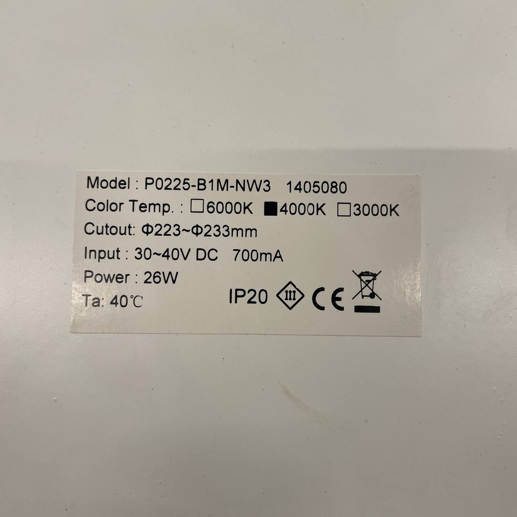 Spot LED encastrable rond – Image 3