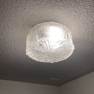 Plafonnier en verre