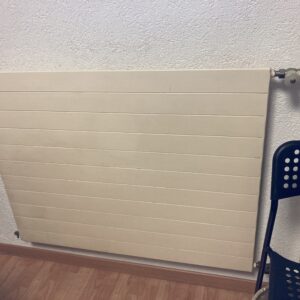 Radiateur plat acier