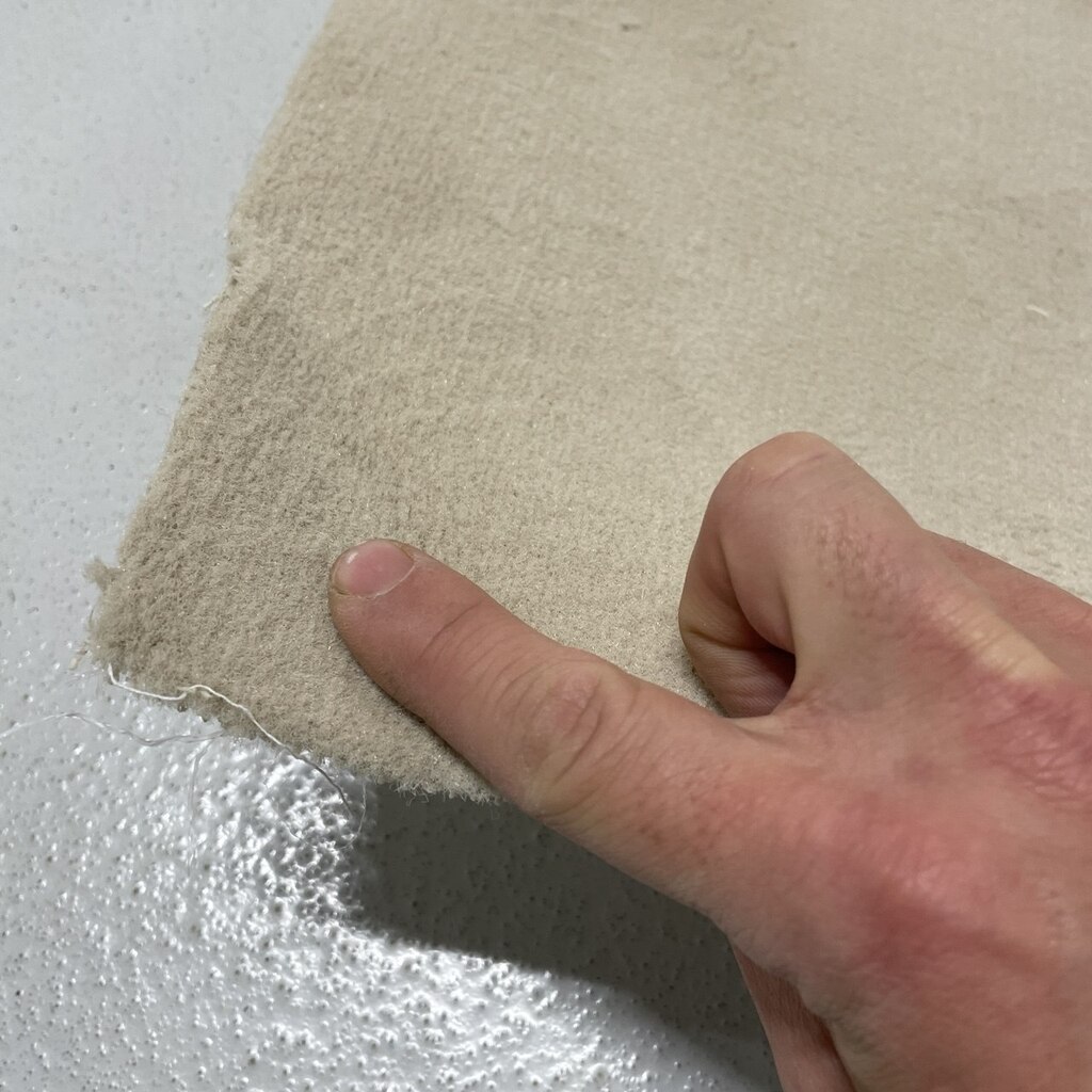 Moquette fine couleur crème – Image 2