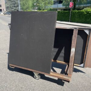 Petite cimaise de théâtre - Okoumé 5mm