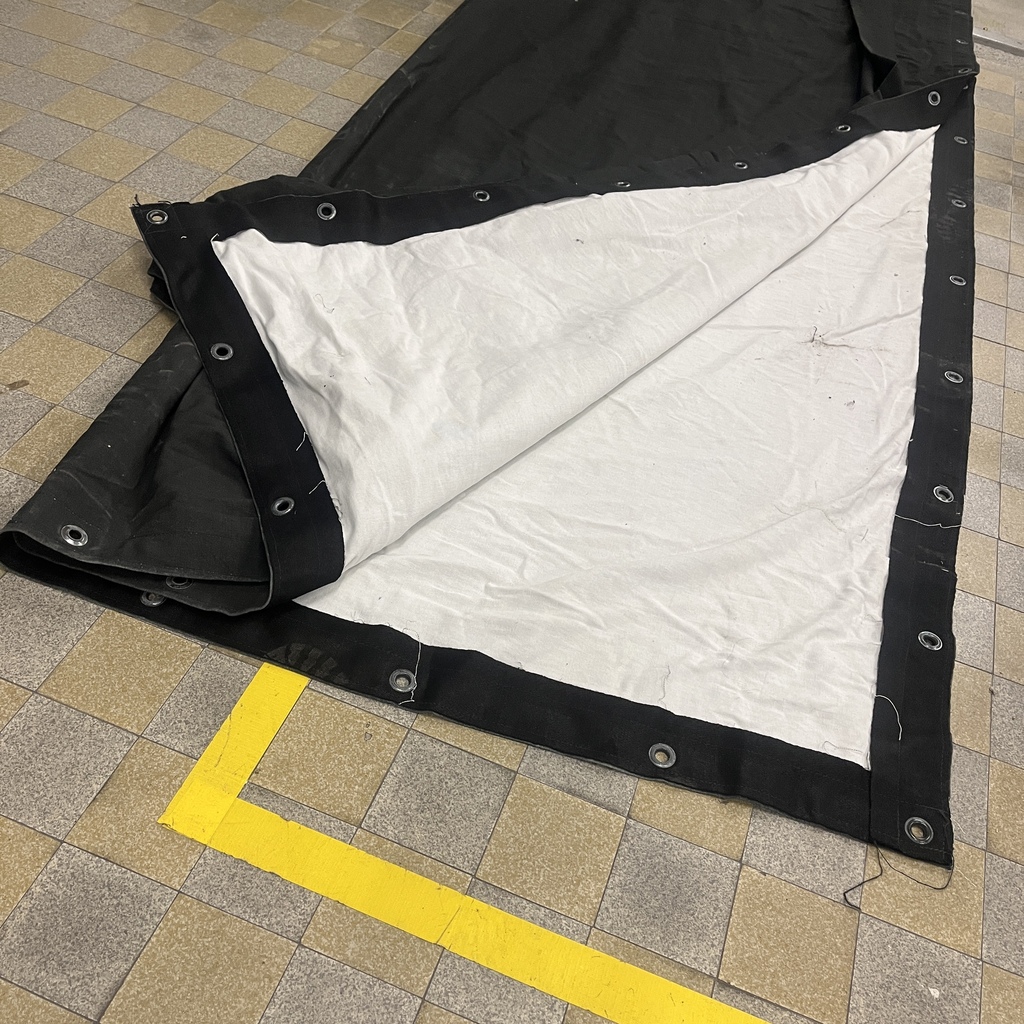 Rideaux de théâtre décor violet - 9m x 4m – Image 2