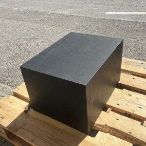 Socle d'exposition anthracite 40x30x25