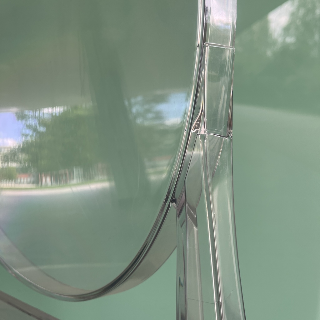 Chaise design en plexi transparent TOLGA – Image 2