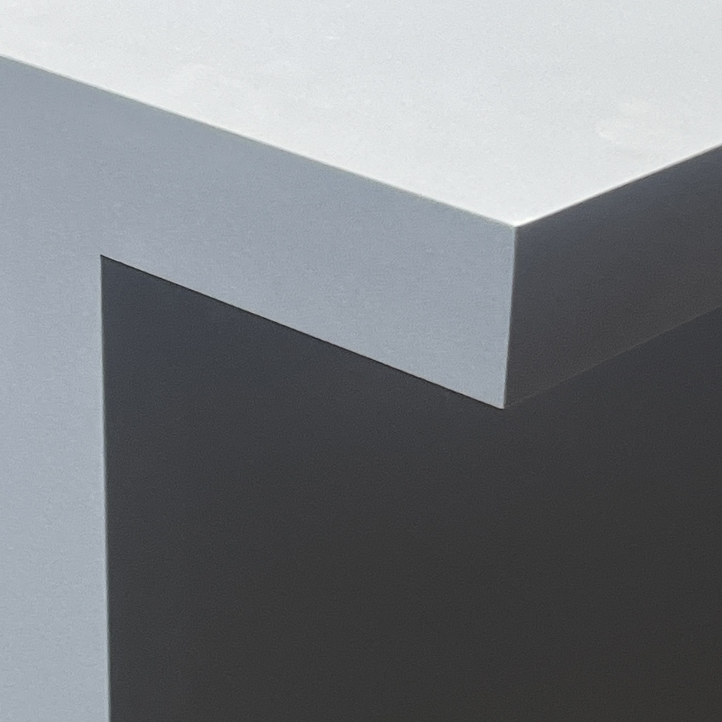 Socle d'exposition Gris Castor 45 x 90 x 100 – Image 2
