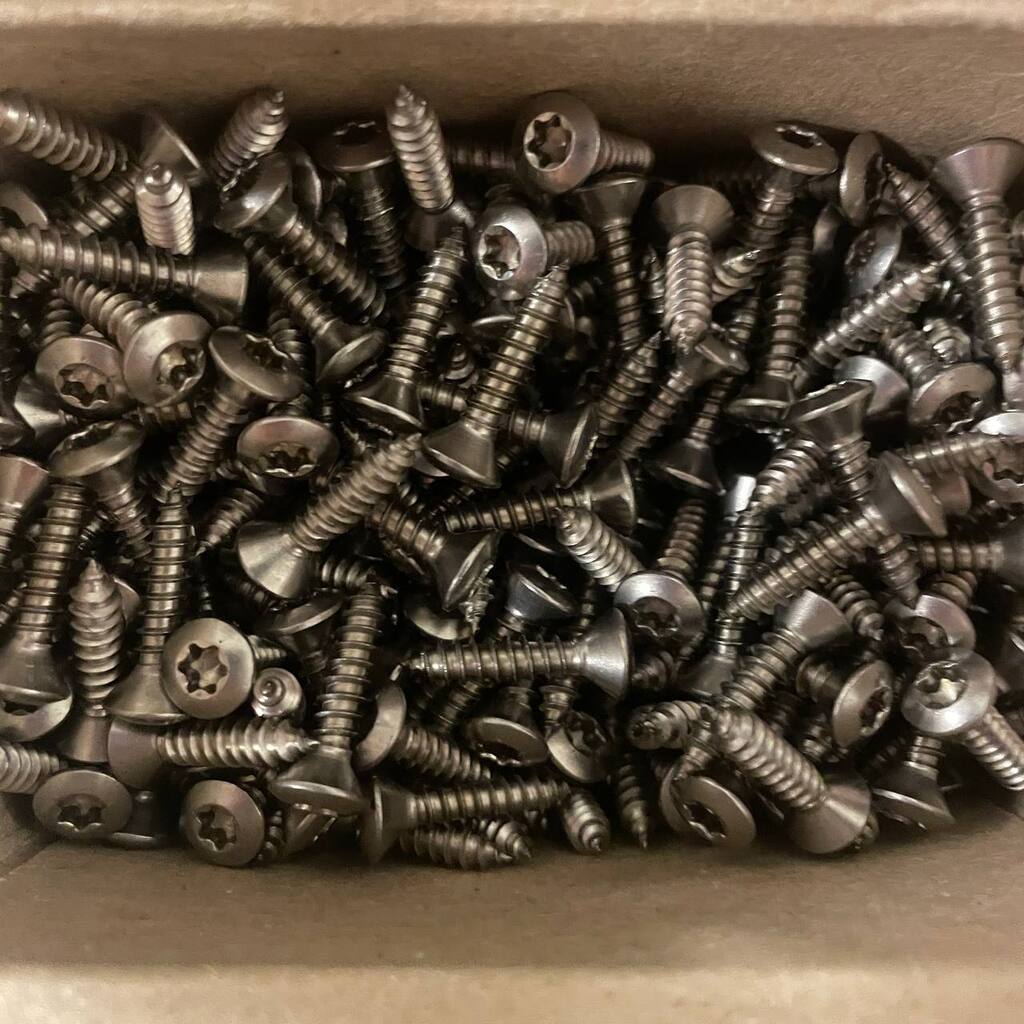 Lot de 1000 - Vis à tôle - Torx - Tête bombé 4,2 x 19, inox A2 – Image 2