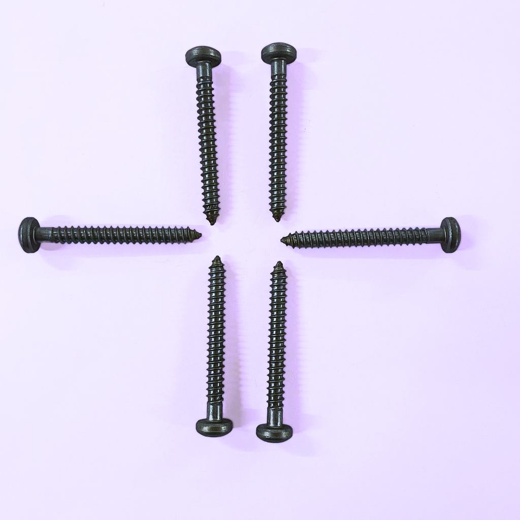 Lot de 100 - Vis à tôle - Torx - Tête bombé 4,8 x 41, inox A2