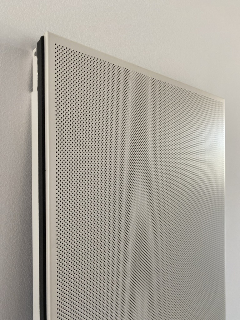 Plaques de faux plafonds blanc microperforé – Image 2