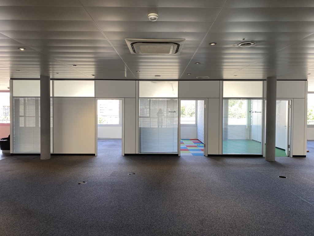 Cloison de bureau, 275cm