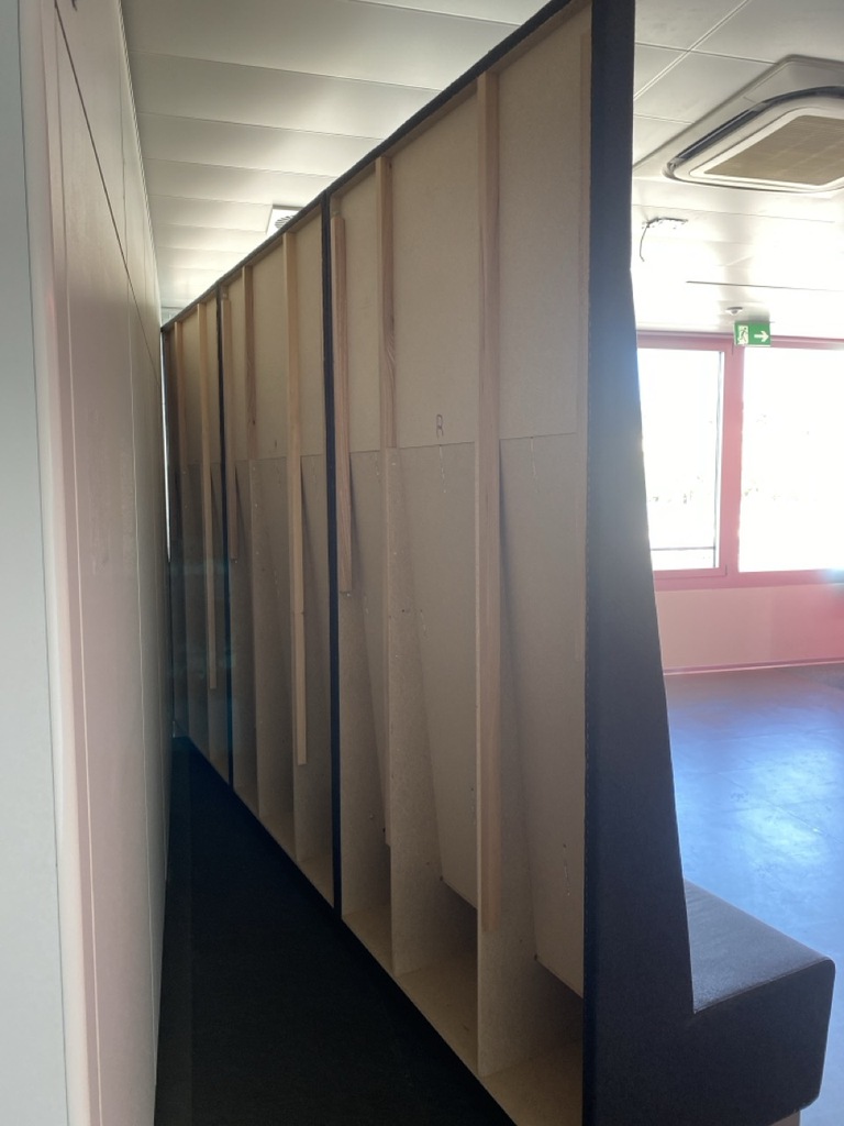 Banc molletonné en 3 pièces – Image 3