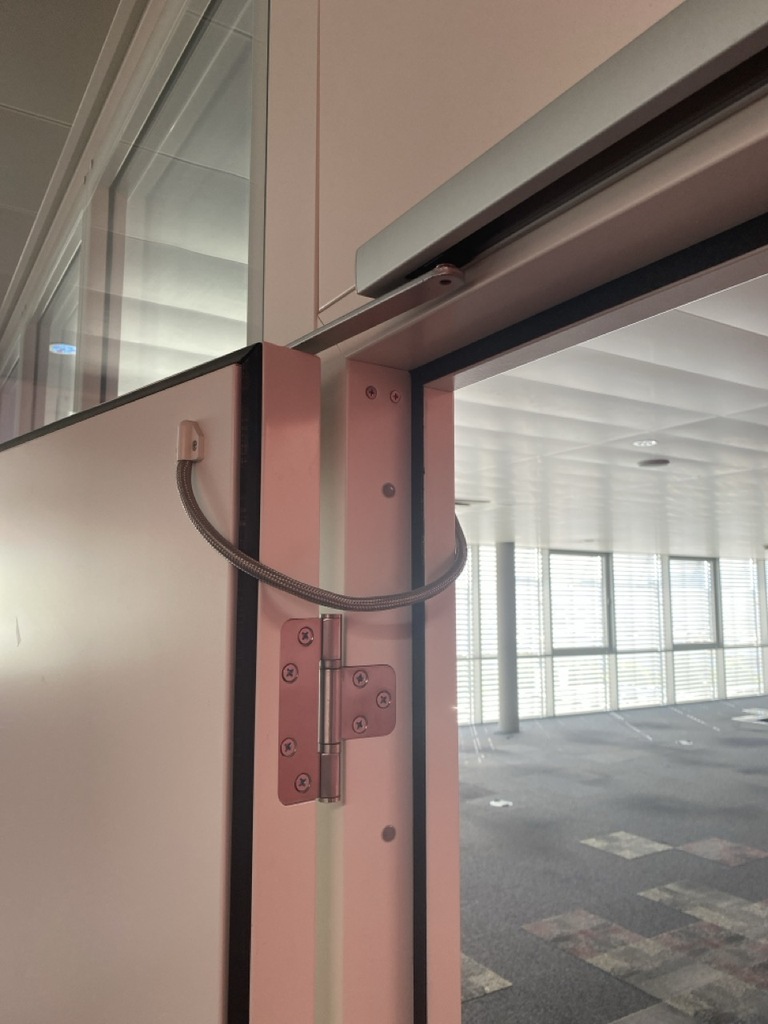 Porte coupe feu double métallique, – Image 3
