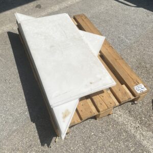 Panneaux plexiglas blanc opaque 98 x 48 cm