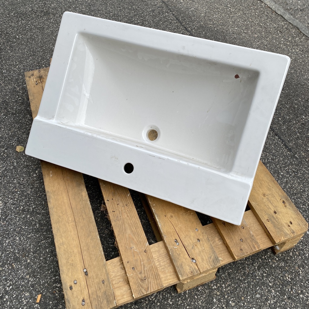 Vasque à poser ou à suspendre 80 x 55