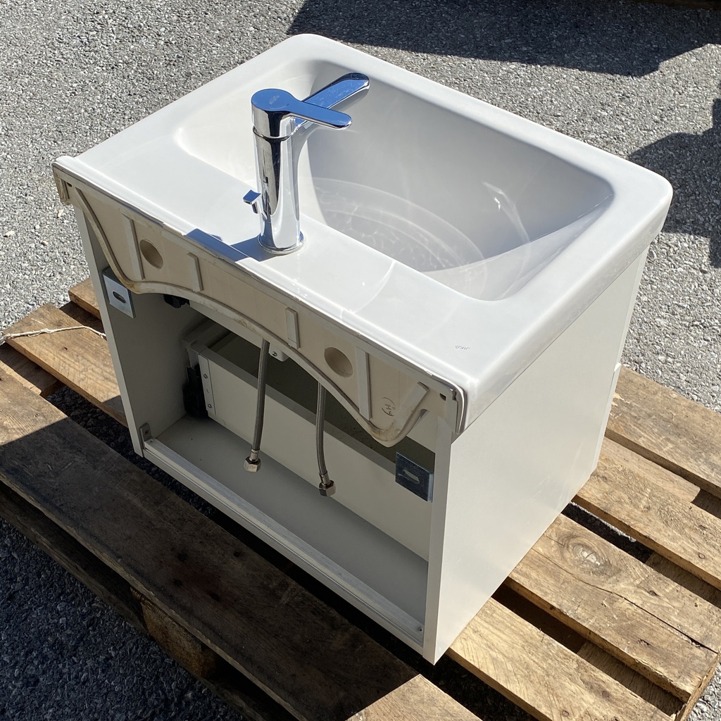 Meuble et lavabo suspendu Jika 59 x 45 – Image 2