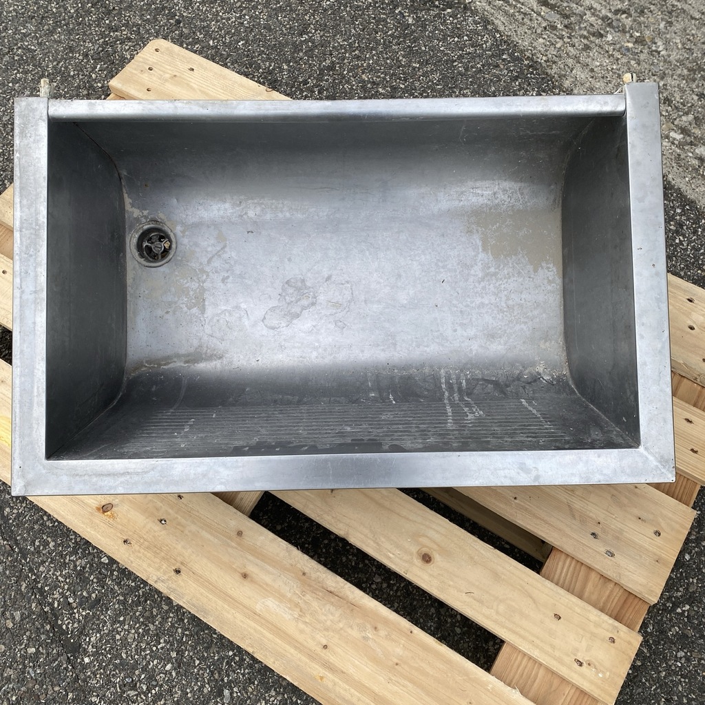 Bac de lavage suspendu 75 x 46 cm – Image 2