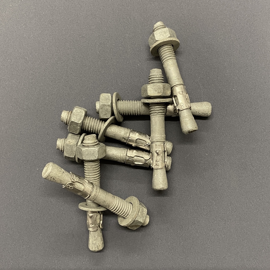 Goujon d’ancrage M8 x 90 acier galvanisé