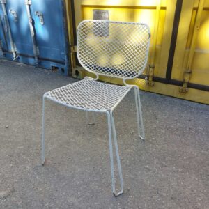 Chaise en métal pour extérieur