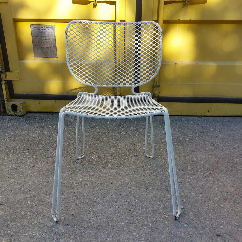 Chaise en métal pour extérieur – Image 2