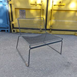Fauteuil métallique pour extérieur